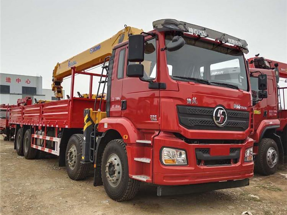 國(guó)六陜汽德龍新M3000四前后八徐工16噸四節(jié)直臂G型隨車吊